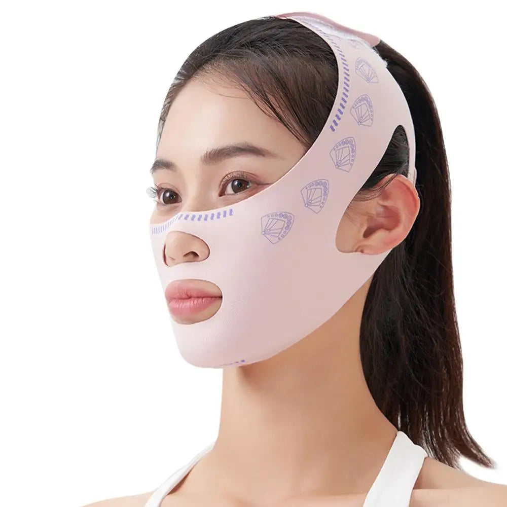 Bande de Raffermissement Menton & Joues – Masque V-Lift pour Visage