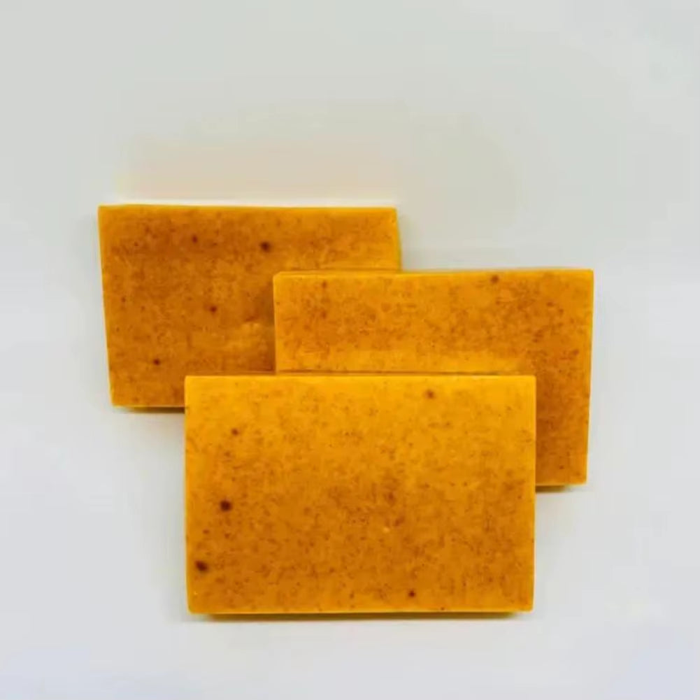 Savon artisanal au curcuma au citron et kojique