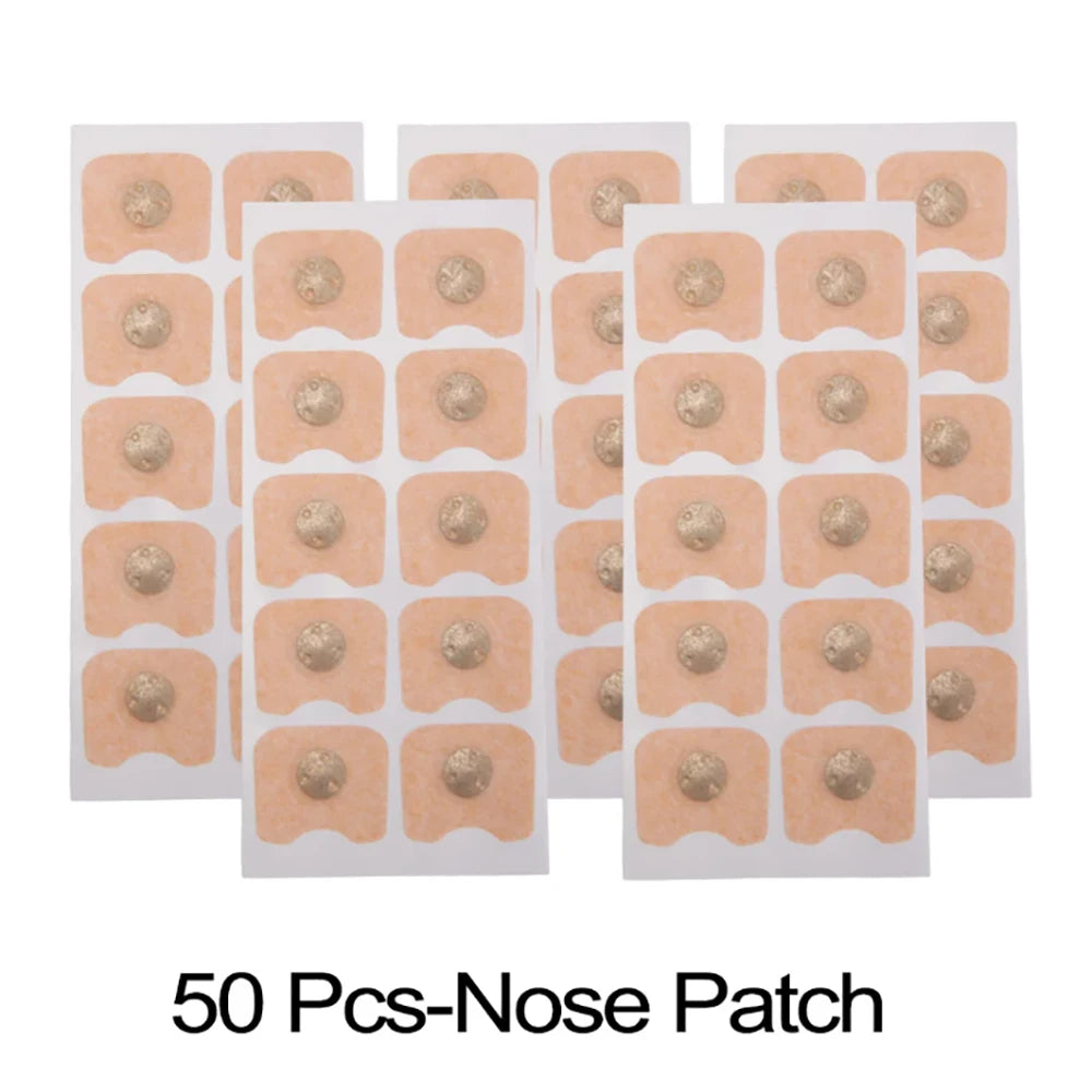 30/50/100/200 pièces – Patchs nasaux avec aimant – Bandes nasales magnétiques à effet ventouse pour améliorer la respiration, la qualité du sommeil et réduire les ronflements.