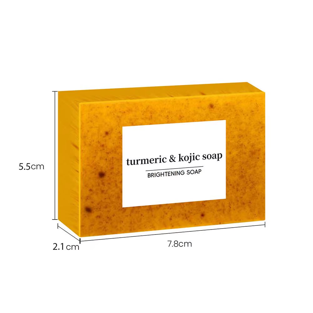 Savon artisanal au curcuma au citron et kojique